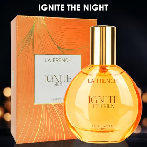 Ignite Perfume for Men 30ml – Long Lasting Eau De Parfum | Bold Fresh Masculine Fragrance
