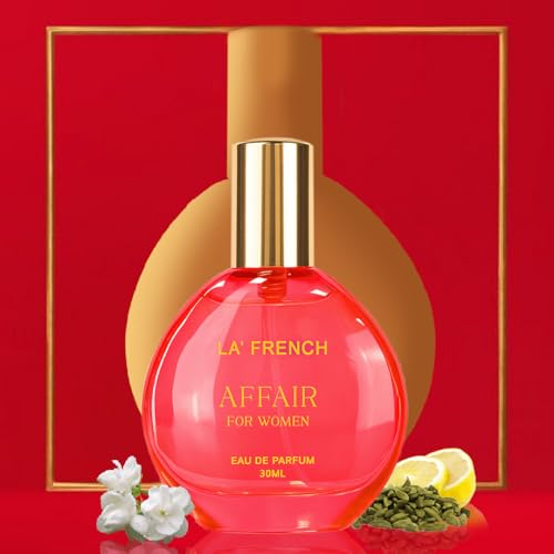 Affair Perfume for Women 30ml | Long Lasting Romantic Floral Fragrance | Premium Eau De Parfum for Women | Elegant & Sensual Scent