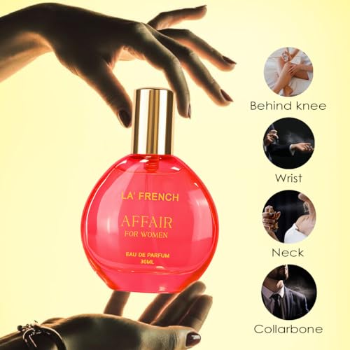 Affair Perfume for Women 30ml | Long Lasting Romantic Floral Fragrance | Premium Eau De Parfum for Women | Elegant & Sensual Scent