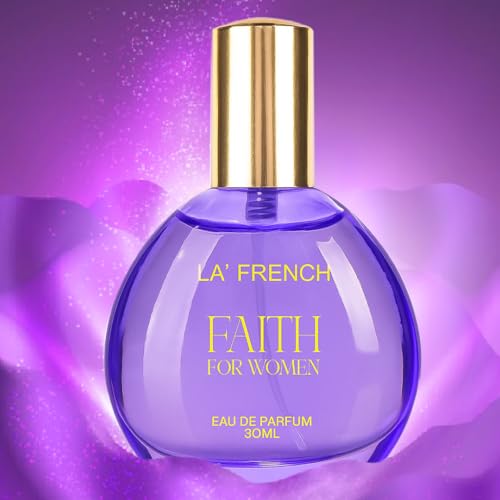 Faith Perfume for Women 30ml | Long Lasting Floral Musky Fragrance | Premium Eau De Parfum for Women | Elegant Daily Wear Scent