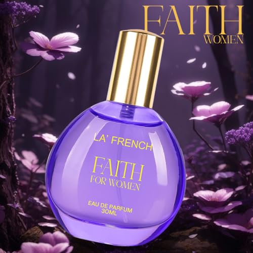 Faith Perfume for Women 30ml | Long Lasting Floral Musky Fragrance | Premium Eau De Parfum for Women | Elegant Daily Wear Scent