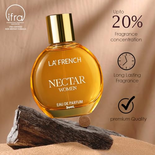 Nectar Perfume for Women 30ml | Long Lasting Floral Fruity Fragrance | Premium Eau De Parfum for Women | Daily Wear Luxury Scent