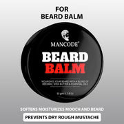Beard Balm 50g | Beard Styling & Nourishing Balm for Men | Moisturizes, Softens & Tames Beard | Anti-Itch & Growth Support Formula