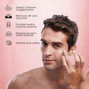 Skin Whitening Cream for Men 50ml | Brightening Face Cream with Kojic Acid, Glycolic Acid & Alpha Arbutin | Reduces Dark Spots & Pigmentation