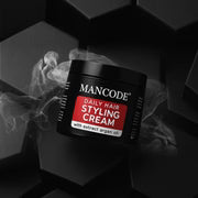 Daily Hair Styling Cream 100ml | Natural Hair Styling Cream for Men | Light Hold & Smooth Finish | Paraben & Sulphate Free Hair Cream