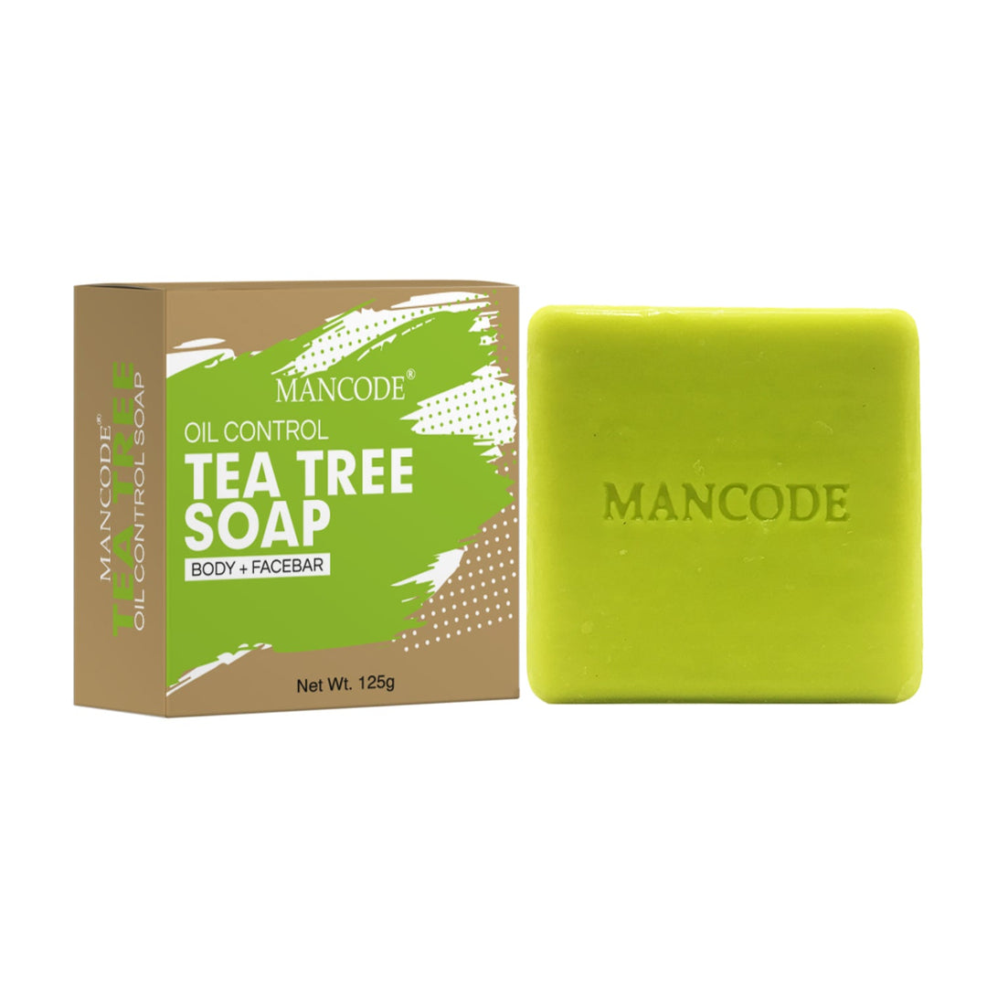 Purifying Tea Tree Soap Combo Pack of 3 | Anti-Acne, Oil Balancing & Skin Detox Bath Bar