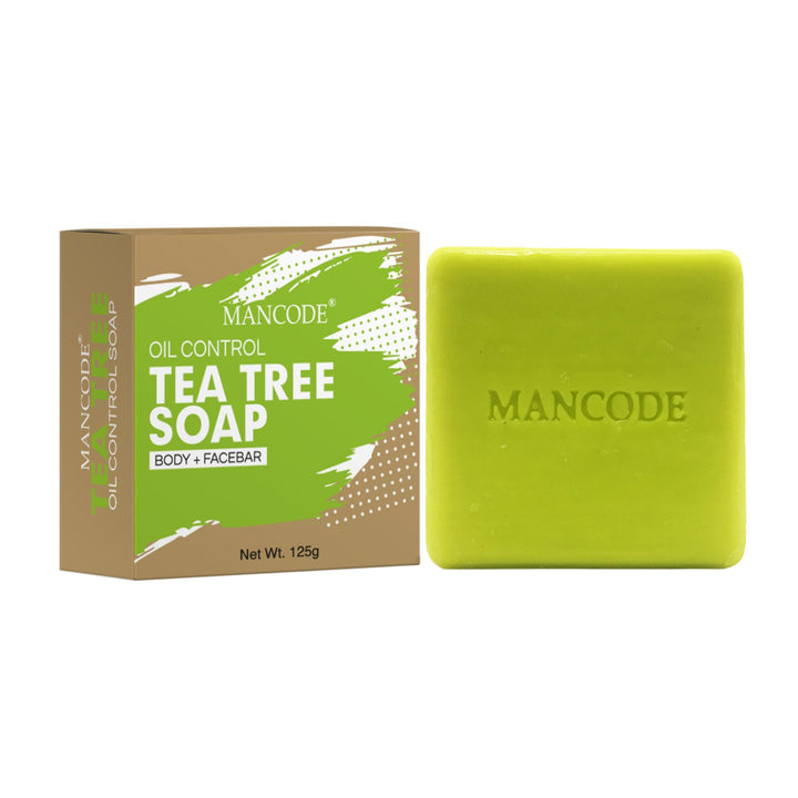 Purifying Tea Tree Soap Combo Pack of 3 | Anti-Acne, Oil Balancing & Skin Detox Bath Bar