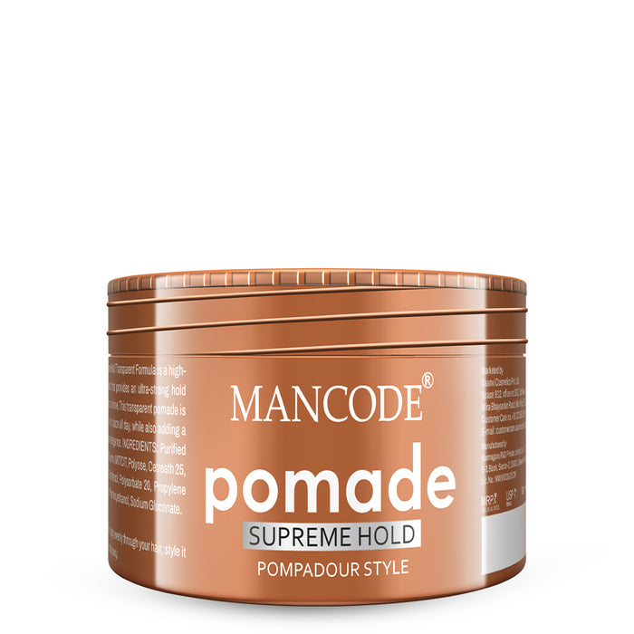Pomade Supreme Hold Hair Wax | Strong Hold, High Shine & Long-Lasting Styling for Men - our product
