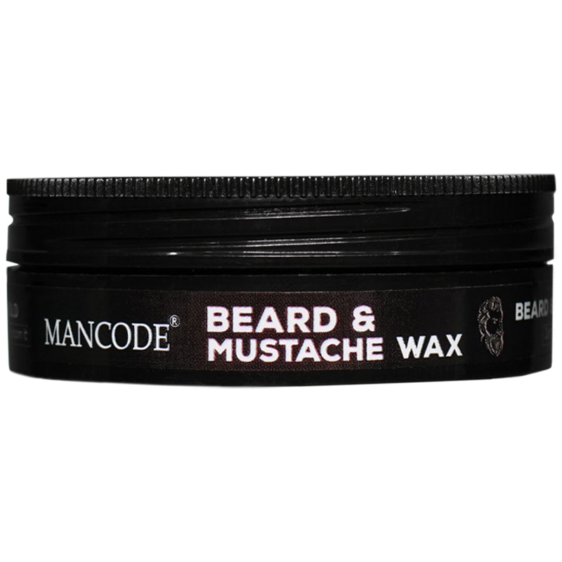 Beard & Mustache Wax Strong Hold | Long-Lasting Styling, Frizz Control & Deep Nourishment