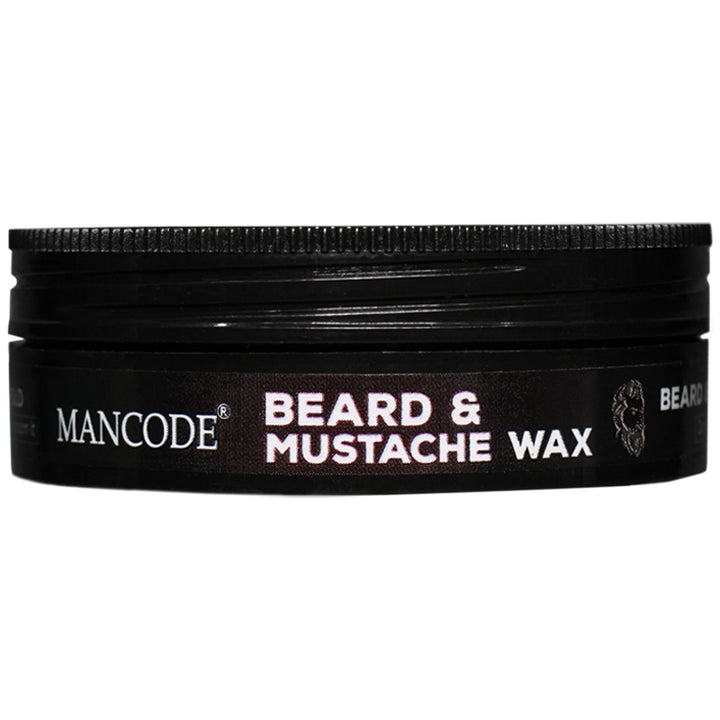 Beard & Mustache Wax Strong Hold | Long-Lasting Styling, Frizz Control & Deep Nourishment