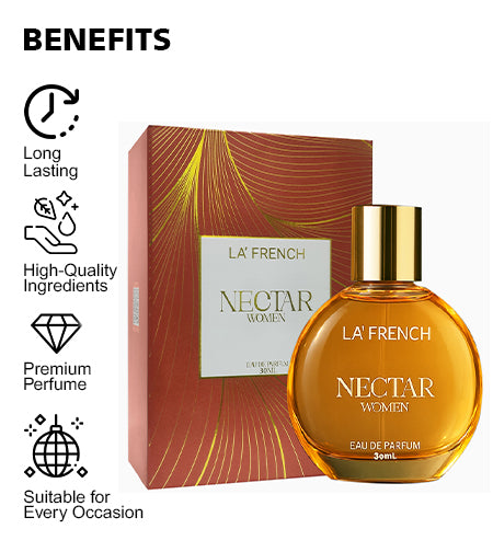 Nectar Perfume for Women 30ml | Long Lasting Floral Fruity Fragrance | Premium Eau De Parfum for Women | Daily Wear Luxury Scent promises