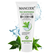 Tea Whitening Anti-Acne Face Wash 100ml | Salicylic Acid Face Wash for Oily & Acne-Prone Skin | Neem Extract Deep Cleanser | Brightening & Oil Control