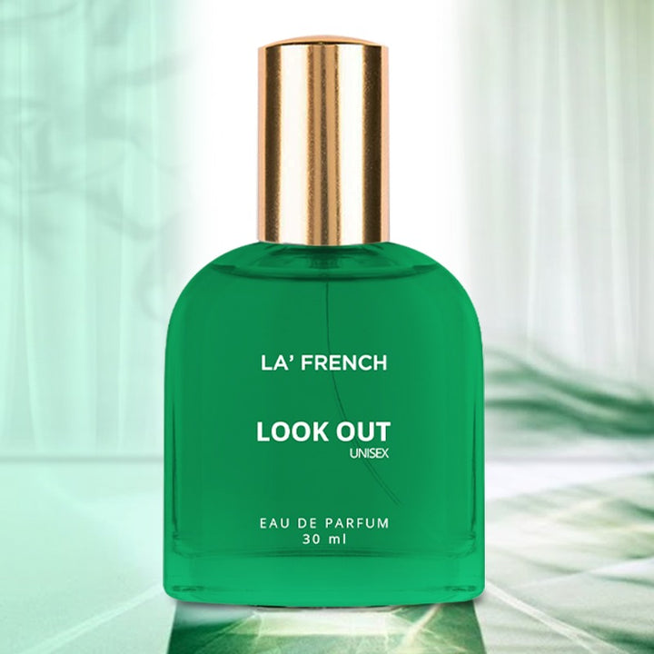 Look Out Perfume for Men & Women 30ml | Long Lasting Fresh Citrus Aquatic Unisex Fragrance | Premium Eau De Parfum | Energetic Daily Wear Scent