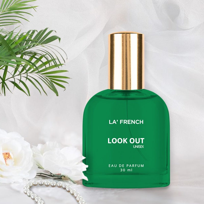 Look Out Perfume for Men & Women 30ml | Long Lasting Fresh Citrus Aquatic Unisex Fragrance | Premium Eau De Parfum | Energetic Daily Wear Scent