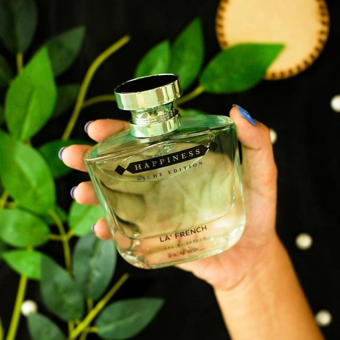 Happiness Perfume for Men & Women 100ml | Long Lasting Fresh Fruity Floral Fragrance | Premium Unisex Eau De Parfum | Uplifting & Joyful Scent