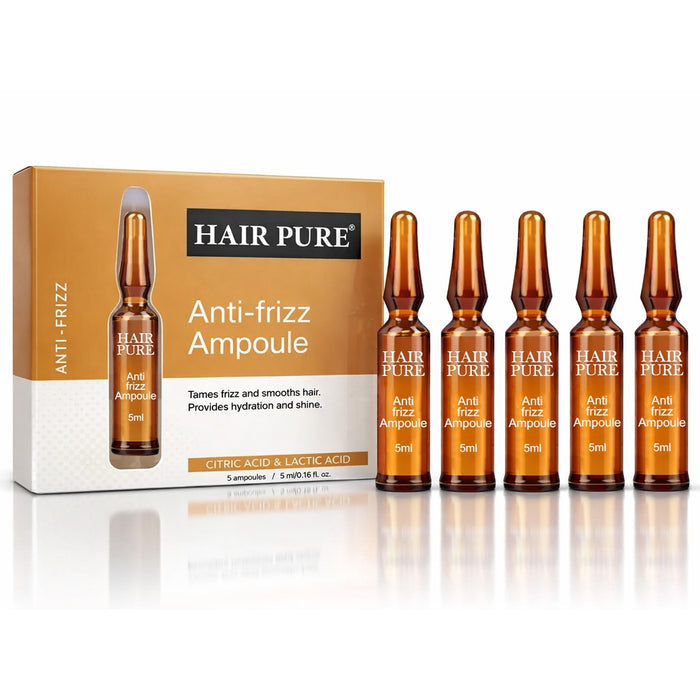 Anti-Frizz Hair Ampoule (5ml) is your go-to treatment for frizz control and silky, smooth hair. - our product