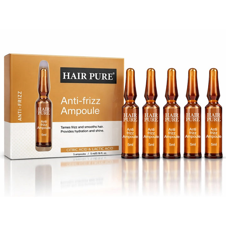 Anti-Frizz Hair Ampoule (5ml) is your go-to treatment for frizz control and silky, smooth hair.