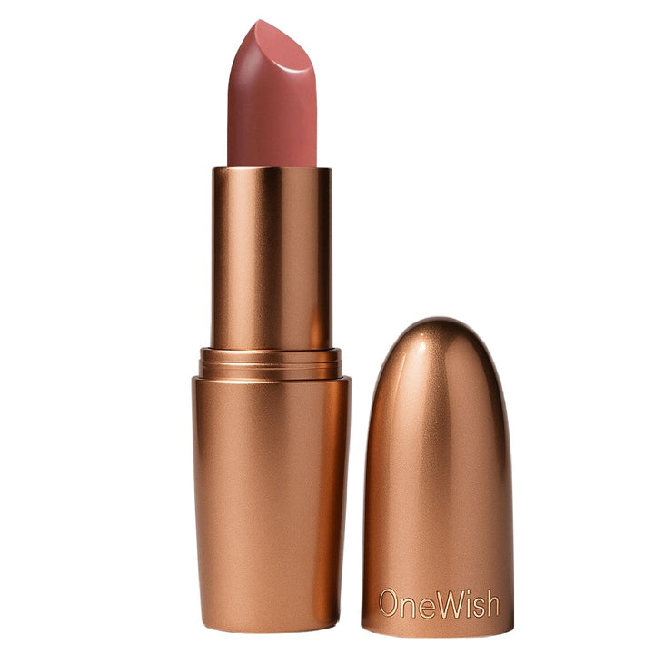 Creamy Matte Lipstick Barely There Shade 12 – Long Lasting Matte Lipstick, Full Coverage, Highly Pigmented Nude Lip Color for Women (3.8g)