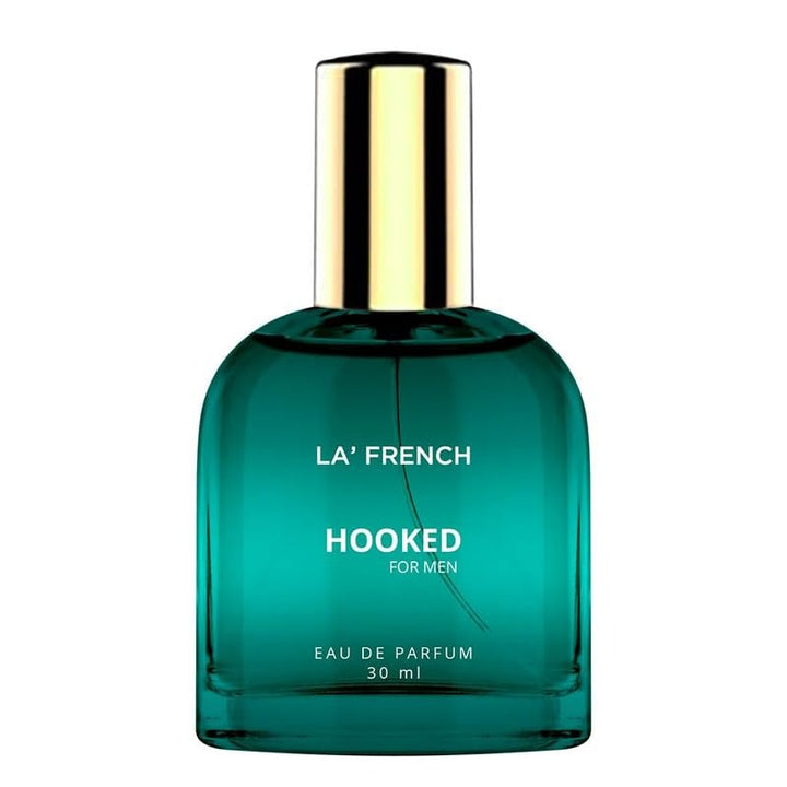 Hooked Perfume for Men 30ml | Long Lasting Fresh Spicy Woody Fragrance | Premium Eau De Parfum | Addictive & Confident Daily Wear Scent