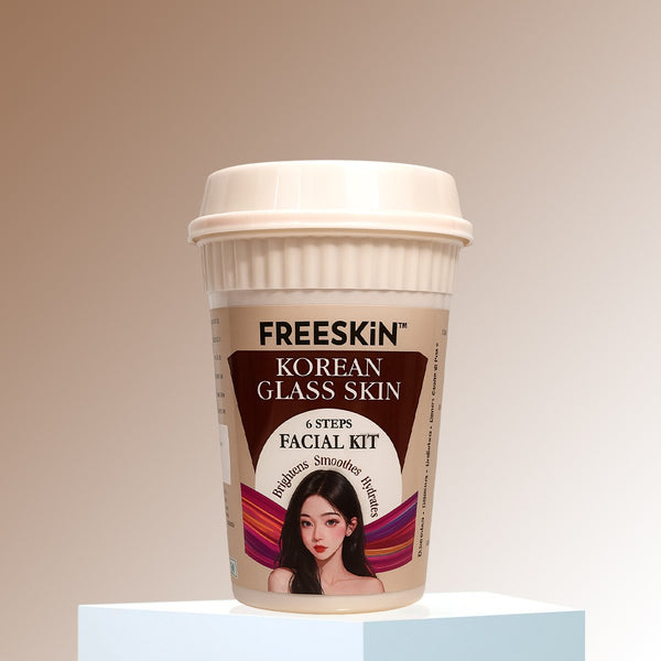 Korean Facial Kit 60g | Glass Skin Glow Facial Kit | Brightening, Hydrating & Skin Smoothing Treatment for Radiant, Dewy Skin