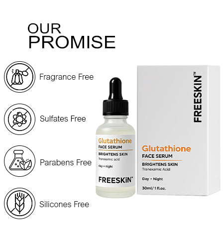 Glutathione Face Serum (30ml) | Brightening & Pigmentation Correction Serum with Tranexamic Acid for Radiant Glow promises