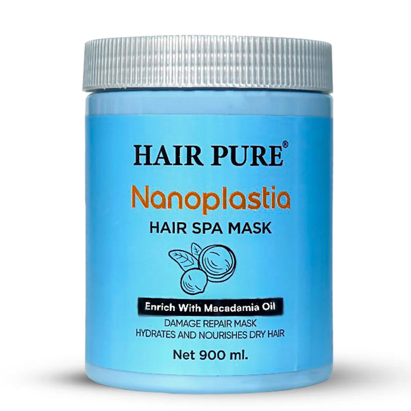Nanoplastic Hair Mask 900ml - Hair Nanoplastia Mask Treatment For Deep Conditioning, Smooth And Tangle Free Hair