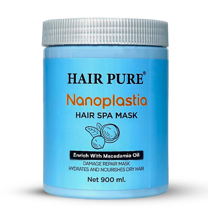 Nanoplastic Hair Mask 900ml - Hair Nanoplastia Mask Treatment For Deep Conditioning, Smooth And Tangle Free Hair