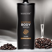Coffee Body Wash 450ml | Deep Cleansing & Brightening Body Wash for Men | Sulfate-Free Moisturizing Shower Gel | Removes Tan & Controls Oil